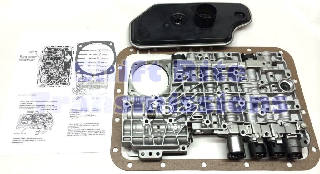 5R55E 4R44E 4R55E Valve Body Factory Updated Shift Rite Transmissions Replacement Valve Body Lifetime Remanufactured Rebuilt Upper and Lower Gaskets 