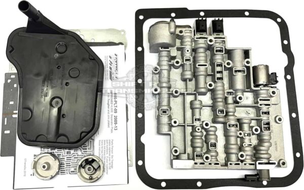 Transmission valve body set with filter and gasket