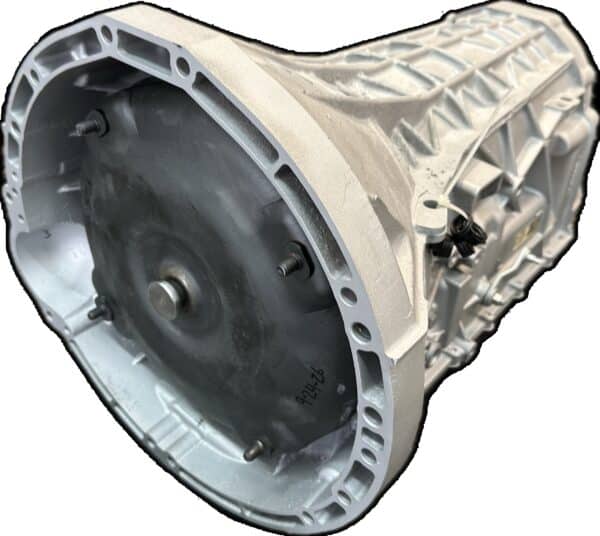 Automotive transmission bellhousing with black torque converter